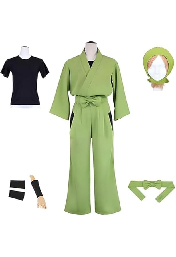 Amazon.co.jp: [WELLERS] 忍たま 忍術学園 忍者 三年生 黄緑色 制服